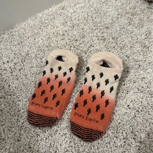Pure Barre Desert Cactus Sticky Socks